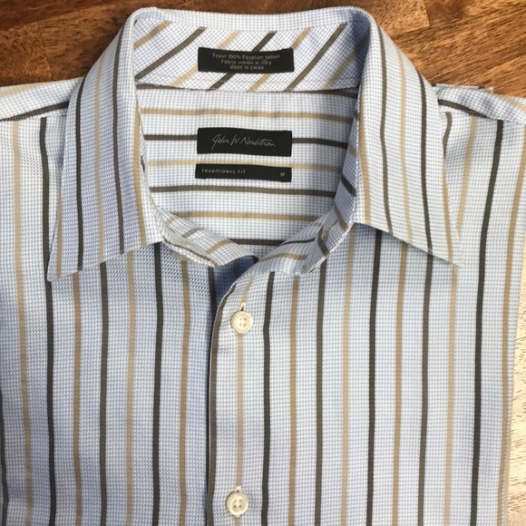 John W. Nordstrom Other - 2/$16 NORDSTROM Long Sleeve Striped M Dress Shirt